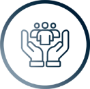 Social support and care icon- Wisdom to Wealth