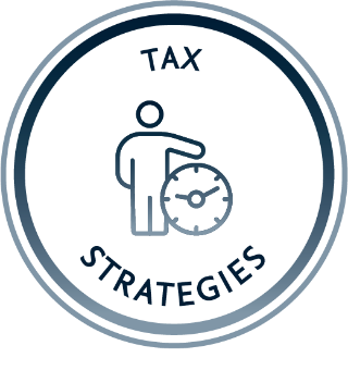 Tax strategies icon- Wisdom to Wealth